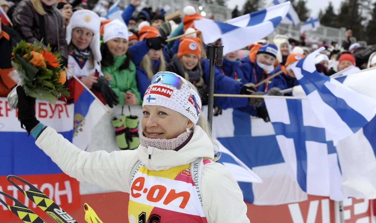 Kas Kaisa Mäkäräinen suudab kodusel MM-il särada ja Soome lipud lehvima panna?