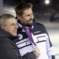 FOTOD: Ruuskanen sai Lahtis kätte Londoni olümpia hõbemedali