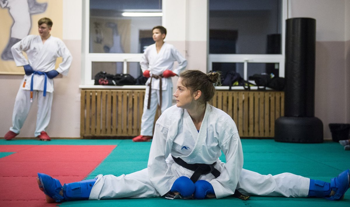 Karate noorte maailmameister Li Lirisman ütleb, et võimalus olümpiale pääseda innustab veelgi tõsisemalt treenima.