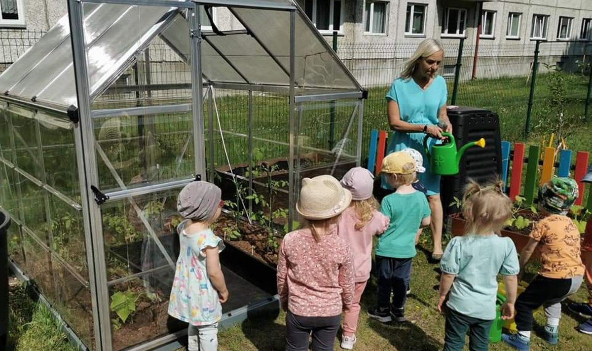 Tallinna Lepistiku lasteaia kasvuhoone