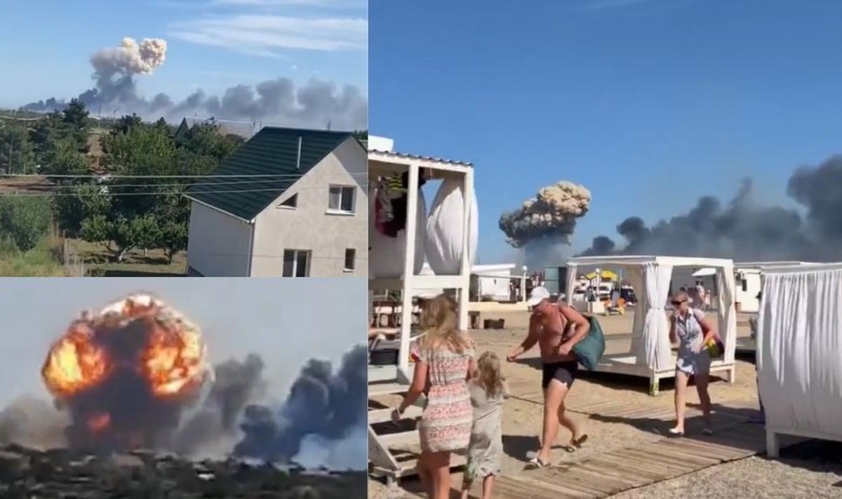 KÕMAKI: Ukrainlaste korraldatud plahvatus rikkus turistide rannapuhkuse Krimmis.