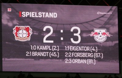 Bayer vs Leipzig