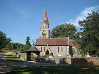 St Marki kirik Englefieldis, Berkshire 