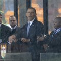 Nelson Mandela mälestusteenistuse viipekeele tõlk osutus väidetavalt petiseks: vehkis suvaliselt kätega