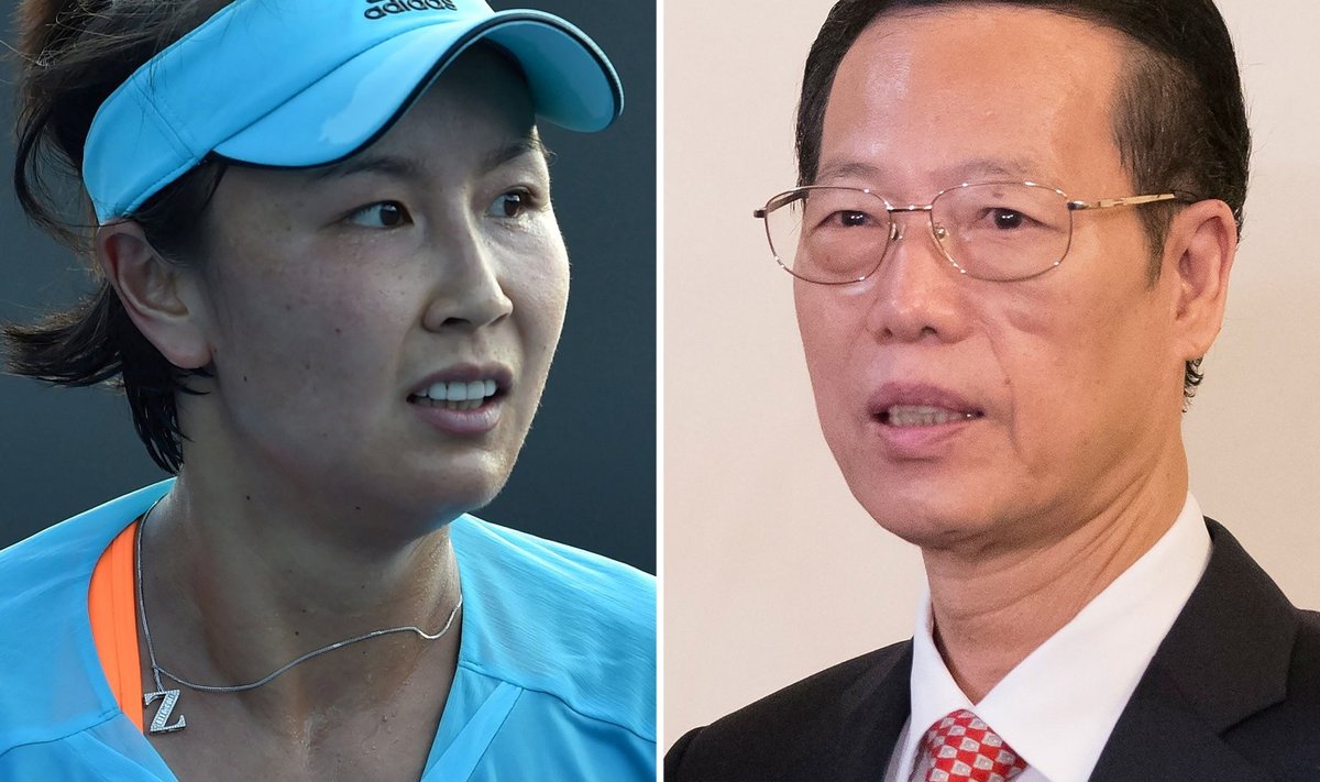 Peng Shuai  ja Zhang Gaoli