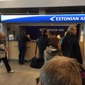 FOTOD: Estonian Airi lennuki rikke tõttu on paljud Stockholmi lennud tühistatud