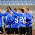 FOTOD | Eesti U21 jalgpallikoondis lõpetas EM-valiksarja võiduga Kosovo üle