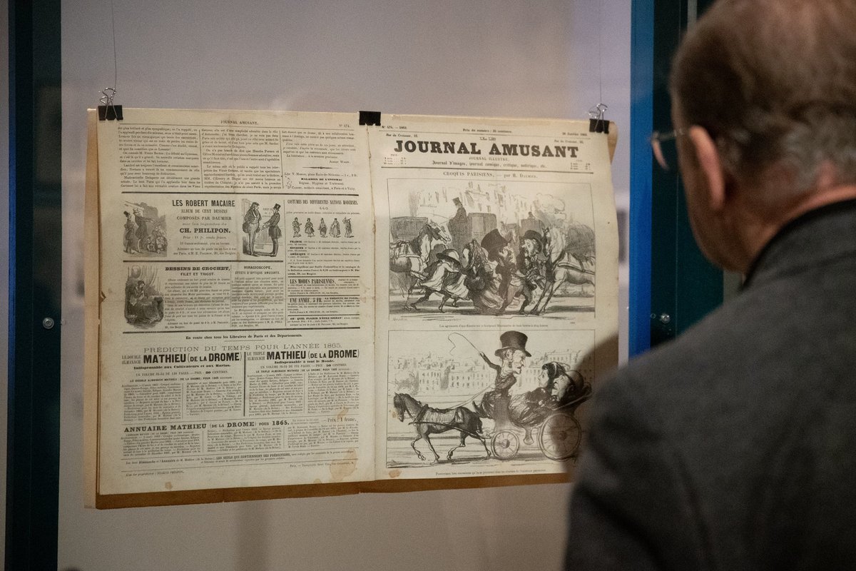 Fotografii |  O expoziție de lucrări ale lui Honoré Daumier, părintele caricaturii, a fost deschisă la Musée Michele