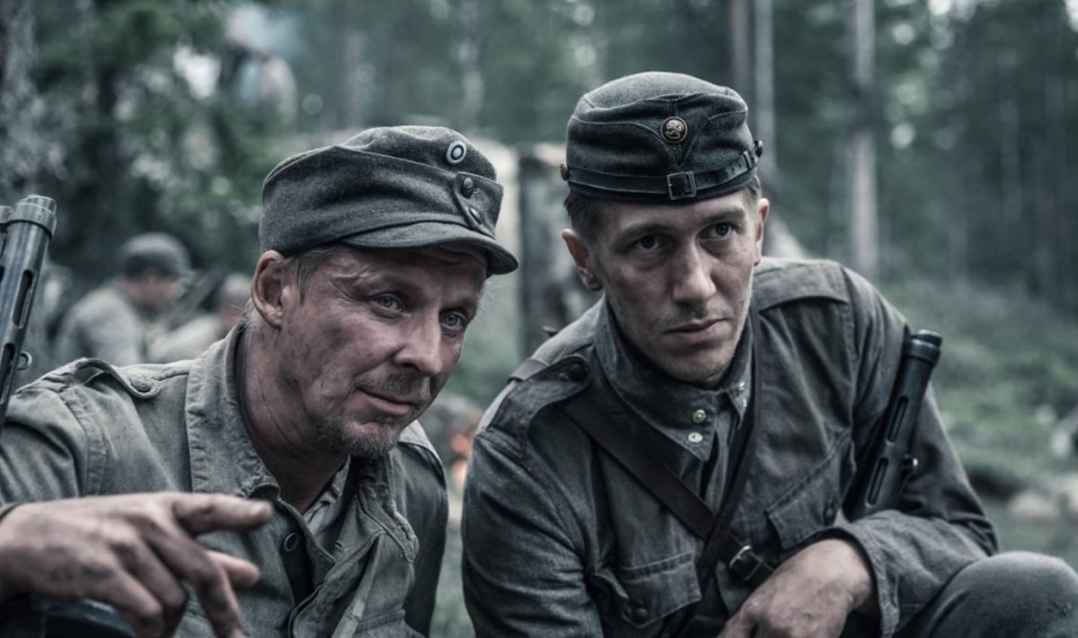 „Tundmatu sõdur” teeb õigesti enam-vähem kõike, millega eestlaste „1944” hakkama ei saanud. Fotol vasakult: Rokka (Eero Aho) ja Koskela (Jussi Vatanen)