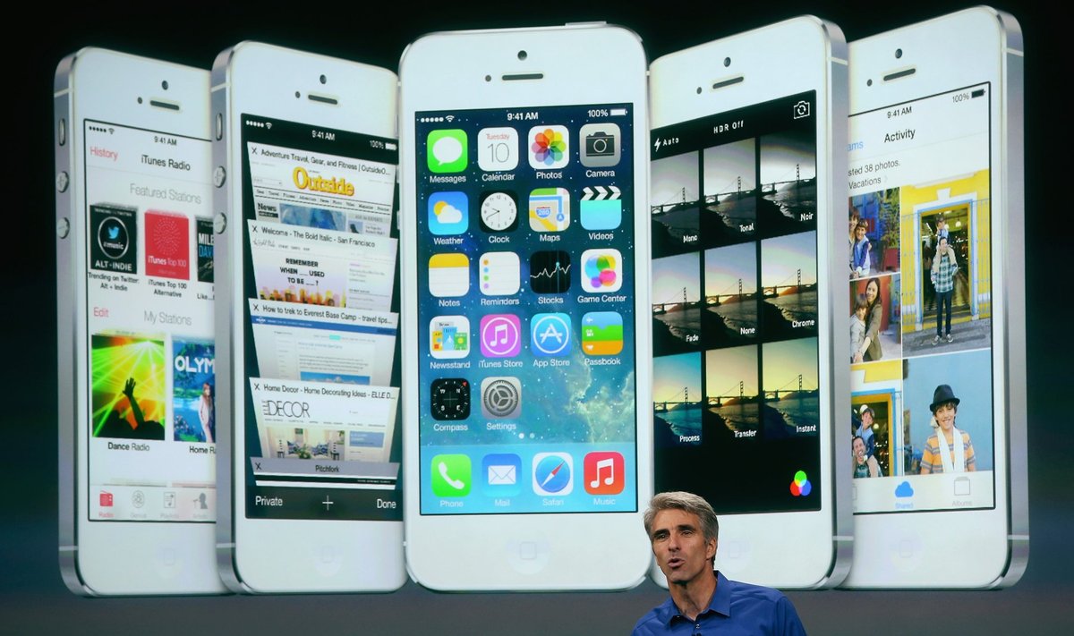 Apple'i uue operatsioonisüsteemi iOS7 tutvustus