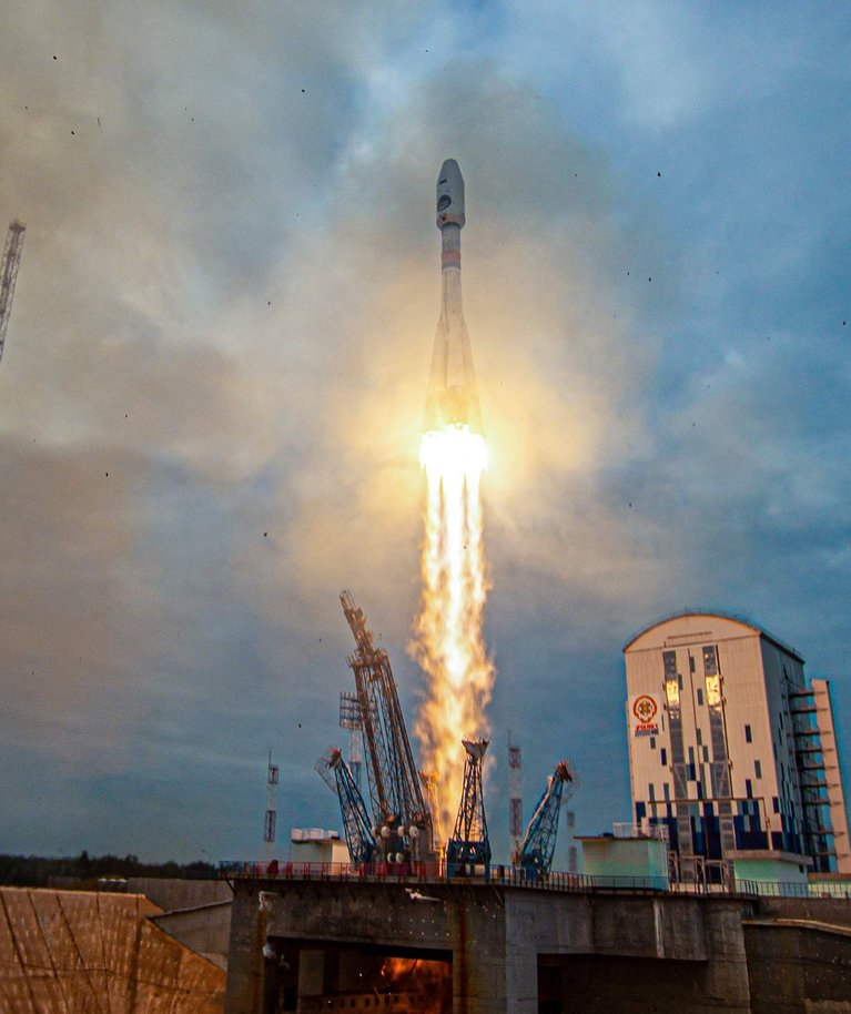 Kosmosesondi Luna-25 start Vostotšnõi kosmodroomil. Foto on tehtud 11. augustil 2023.