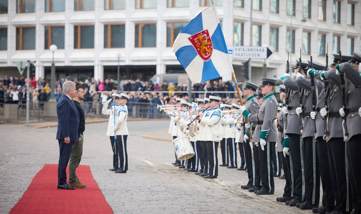 Визит президента Украины в Финляндию