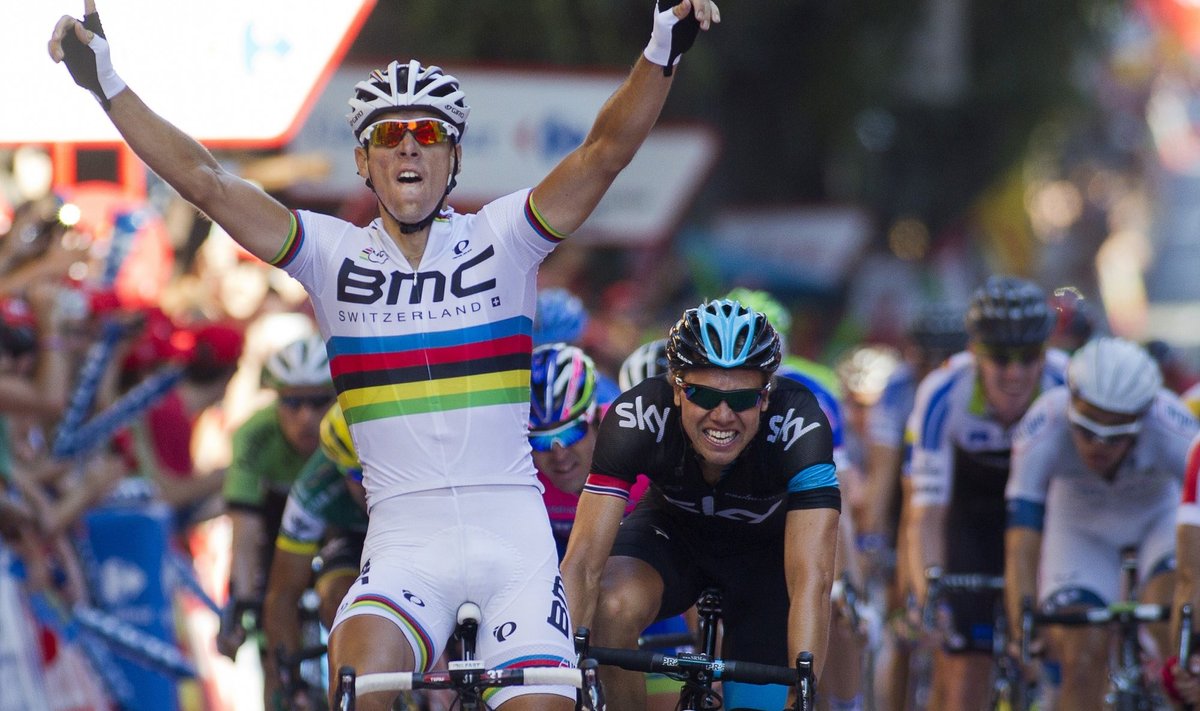 Philippe Gilbert võidab Vueltal etapi
