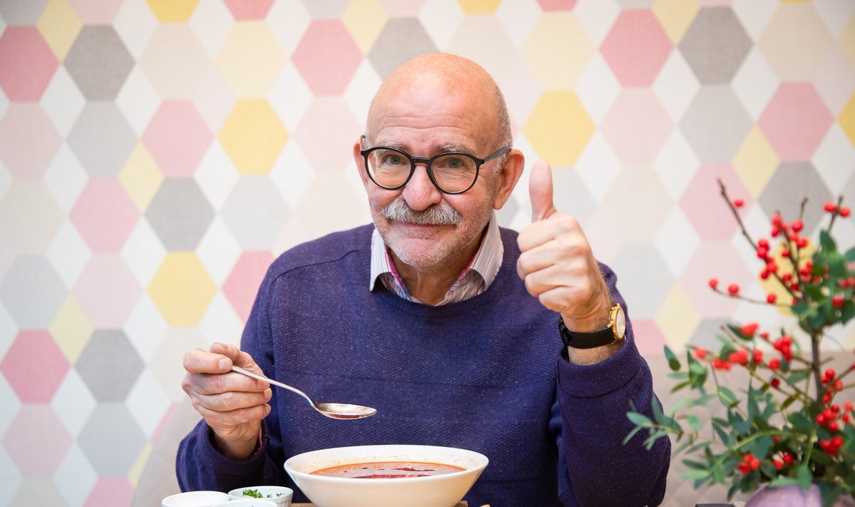 David Vseviovi arust on supi maitse puhul kõige olulisem koostisosa kuivatatud ploomid – neid lisab ta suppi päris ohtralt.