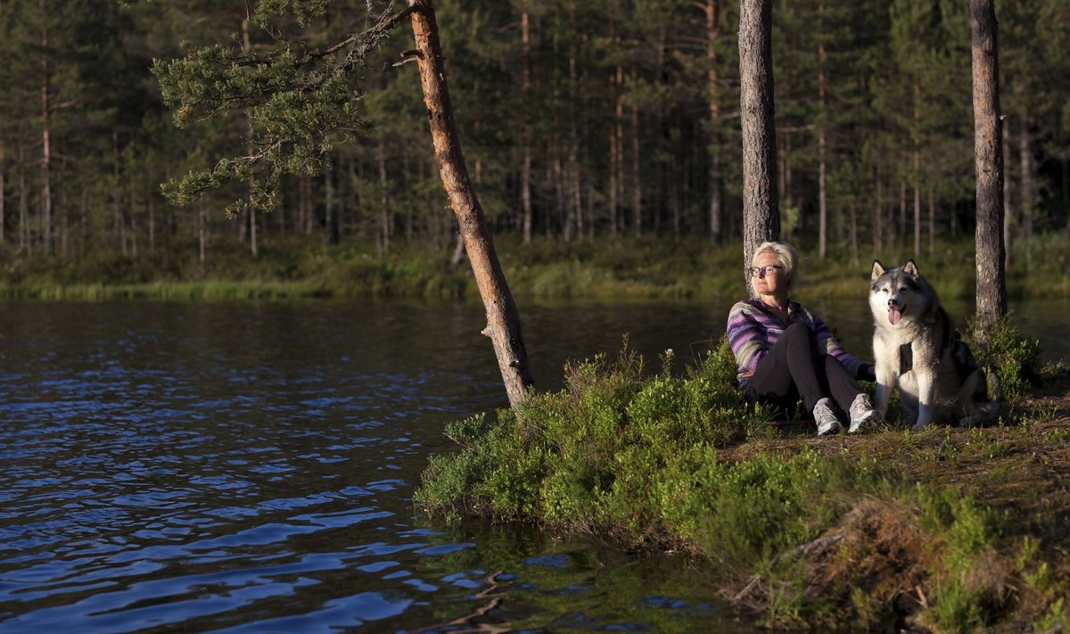Marilin Pehka on elanud ilma partnerita tosin aastat ja neist seitse veetnud Kõrvemaal metsatalus.