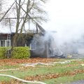 ФОТО: При пожаре в частном доме погиб ребенок