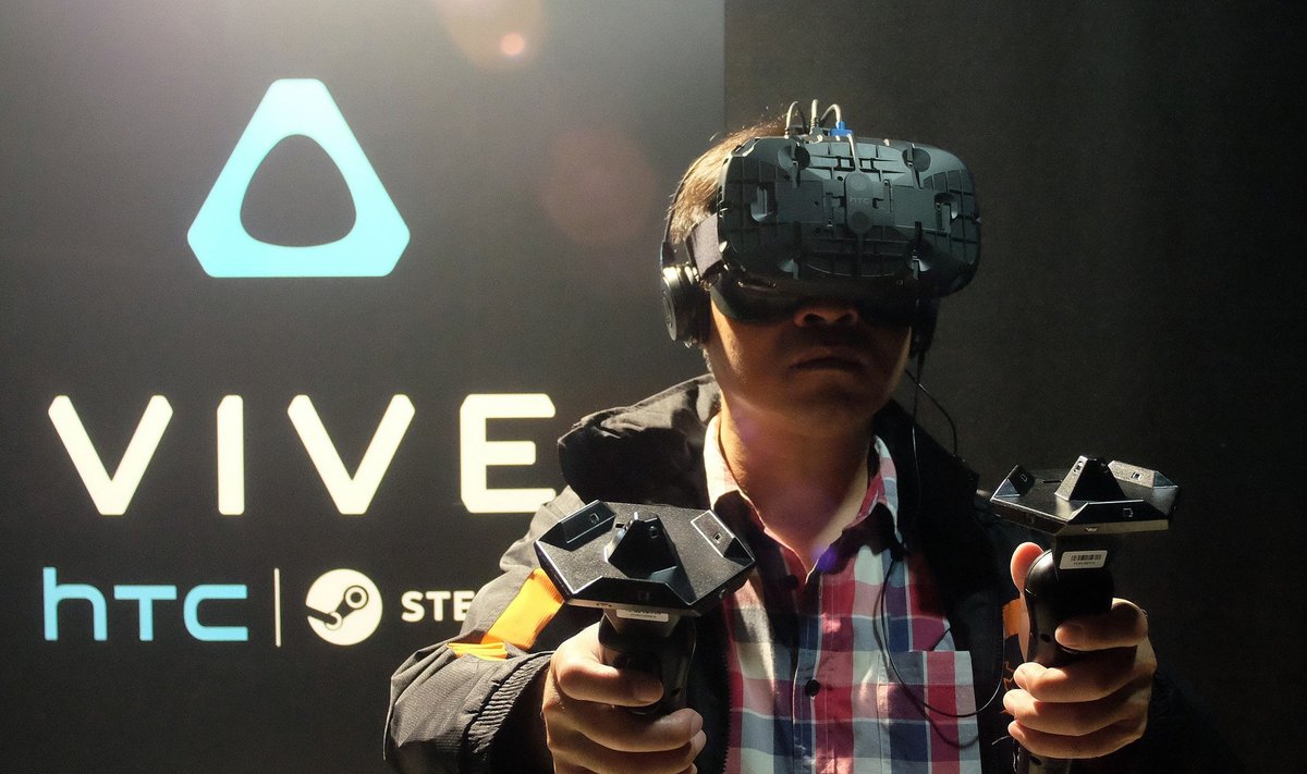 HTC virtuaal-reaalsuse seade Vive alustab maailma vallutamist Hiina internetikohvikutest.