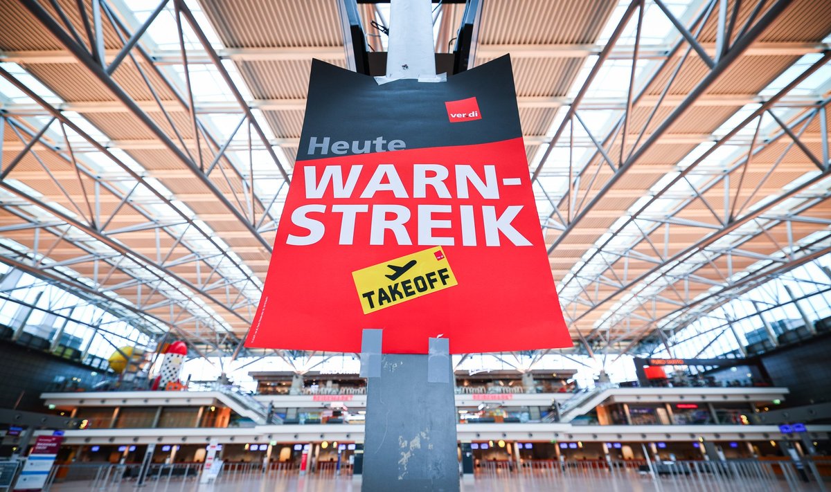 Verdi warning strikes in air traffic - Hamburg