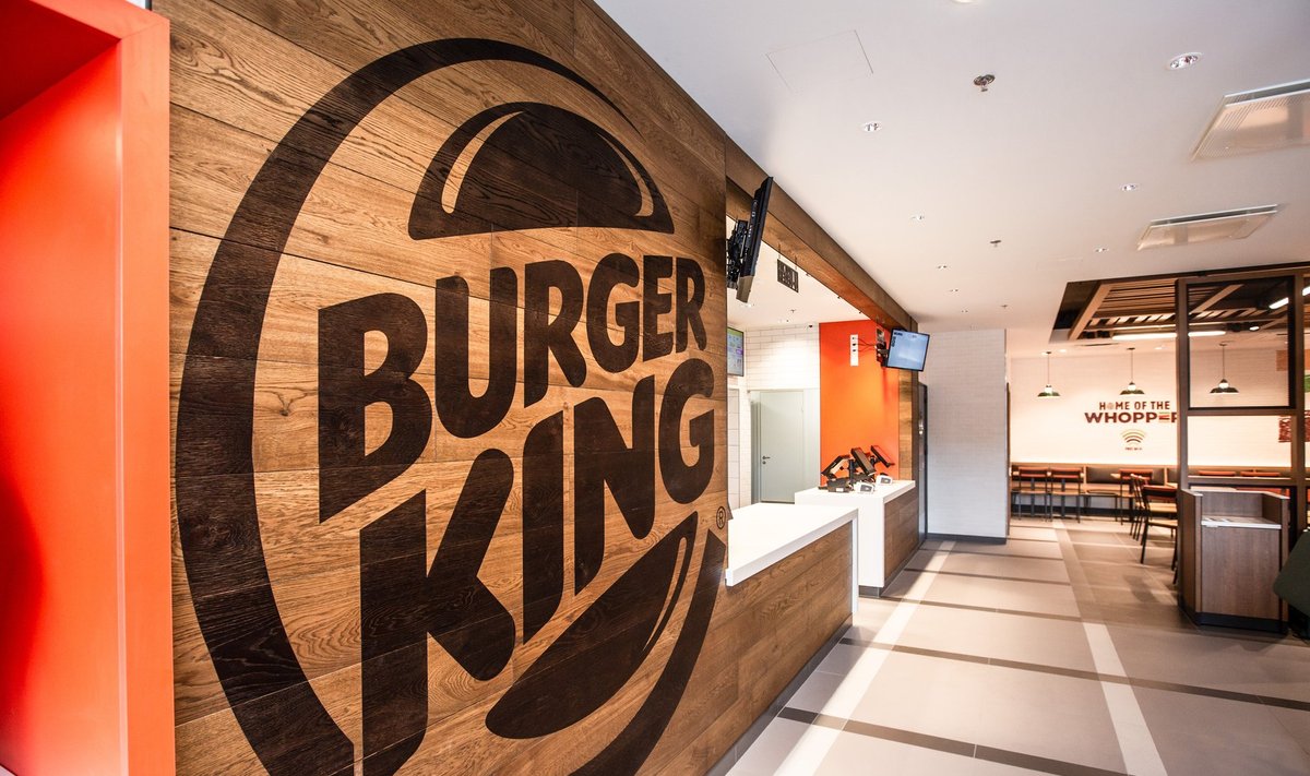 Burger King Tallinnas.
