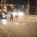 DELFI FOTOD: Tallinna kesklinnas jäi auto alla jalakäija, kannatanu viidi haiglasse
