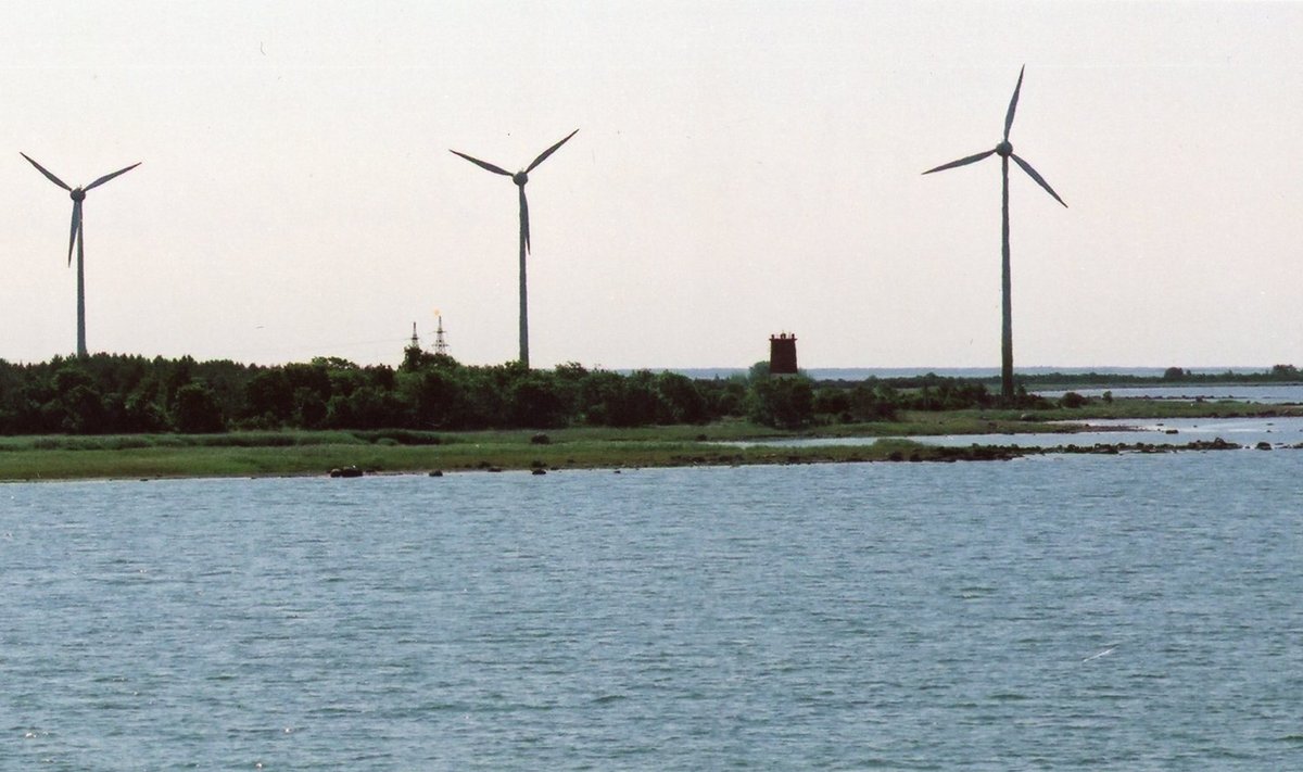 Virtsu tuulepark on seni rajatutest üks tuntumaid.
