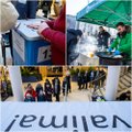 VIDEO JA FOTOD | Valimised pealinnas: järjekorrad, elamisloaga „hääletajad“ ning Lauri Laatsi pannkoogitegu