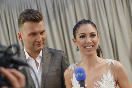 Koit Toome ja Laura Põldvere Eurovisionil 2017 