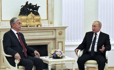 Kasõm-Žomart Tokajev ja Vladimir Putin