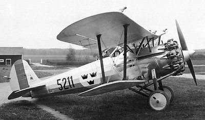 Rootsi lennuväe Bristol Bulldog II. https://www.aviation-history.com 