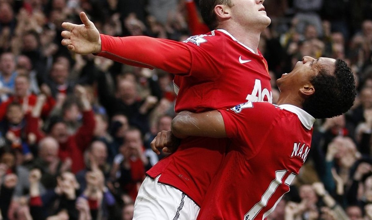 Rooney ja Nani, Manchester United