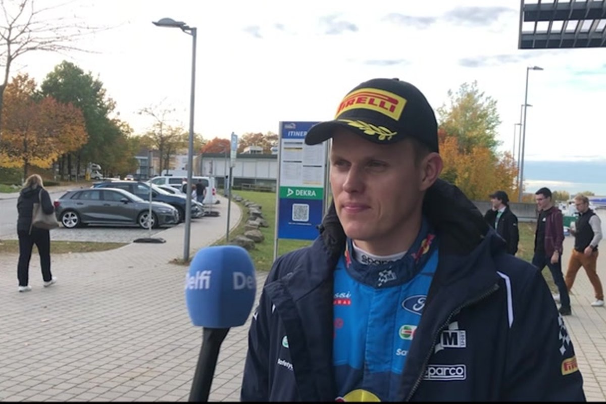 DELFI VIDEO | Ott Tänak poodiumikohast: kogu hooaeg on olnud keeruline, iga positiivne lõpp on hea tulemus