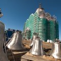 ФОТО DELFI: В Таллинн доставили колокола для храма в Ласнамяэ