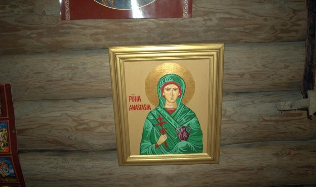 S.Rumpi ikoon Püha Anastasia. Foto: M.Järvelill
