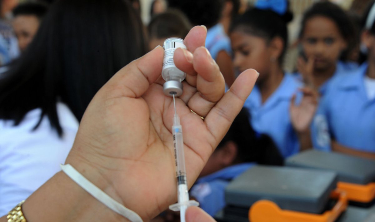 HPV vastu vaktsineerimine (Foto: AFP)