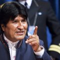 Boliivia president Morales ei pääsenud haigevoodis sõpra Hugo Chávezit vaatama
