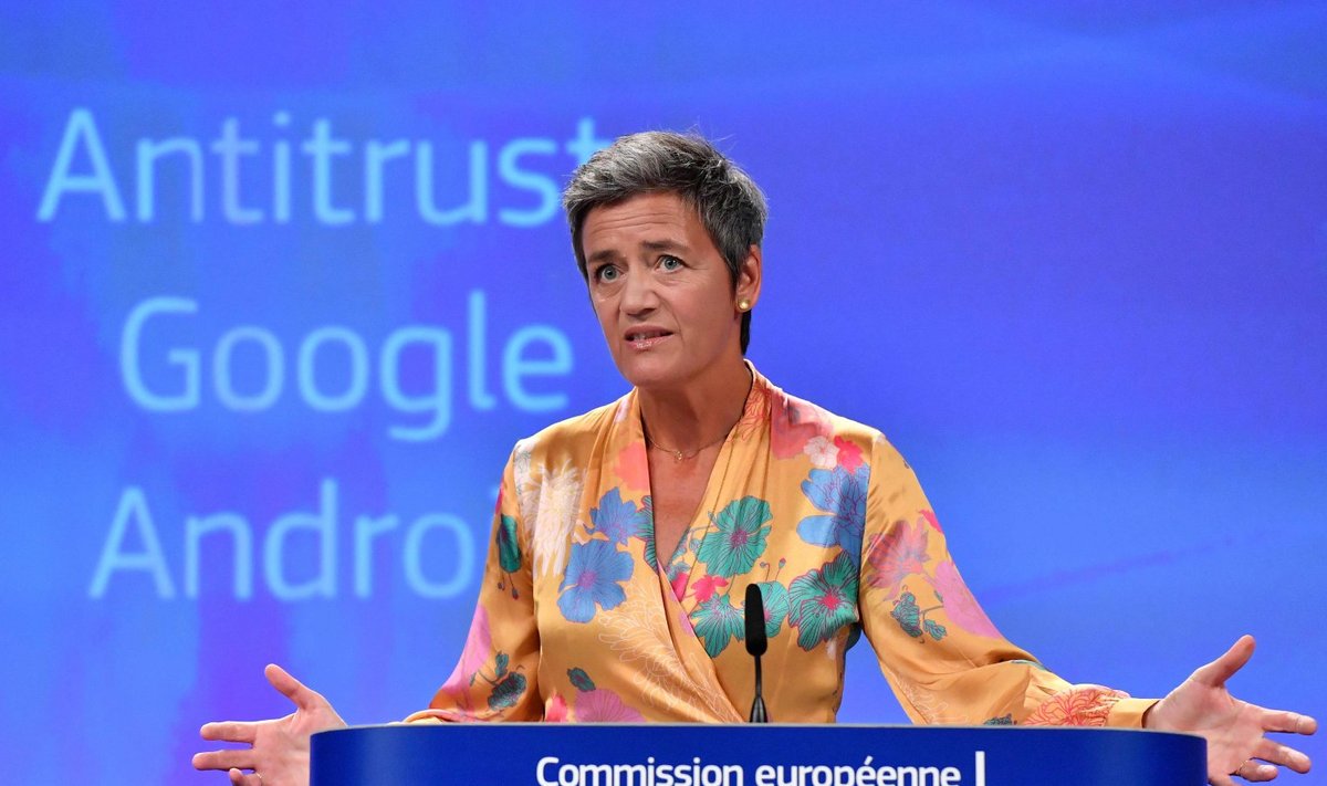 Euroopa Komisjoni konkurentsivolinik Margrethe Vestager
