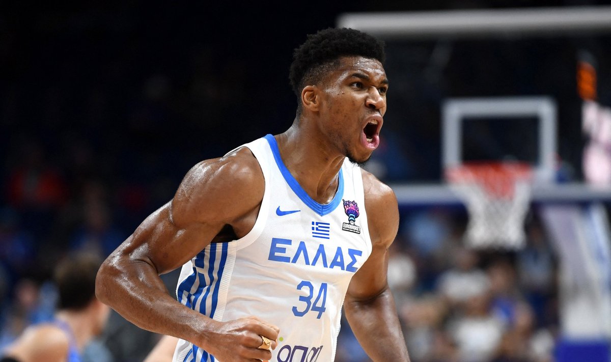 Giannis Antetokounmpo.