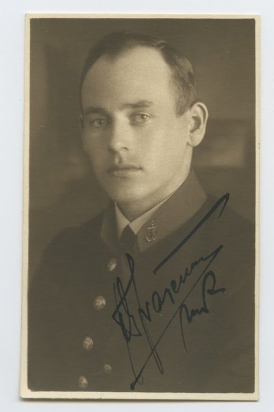 Johannes Ivalo. Foto ajakirjalt Sõdur