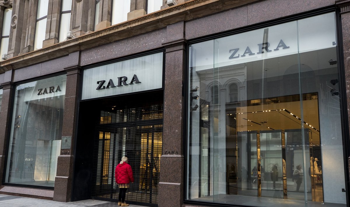 Zara kauplused peaks Inditexi poodide sulgemise lainest valdavalt puutumata jääma.