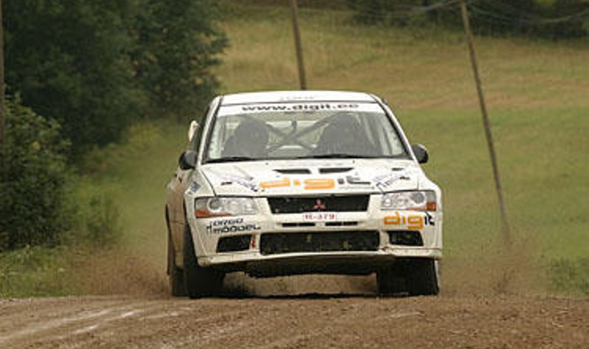 Renee Pohl - Silver Kütt, Lõuna-Eesti ralli 2006. Foto: Indrek Allik