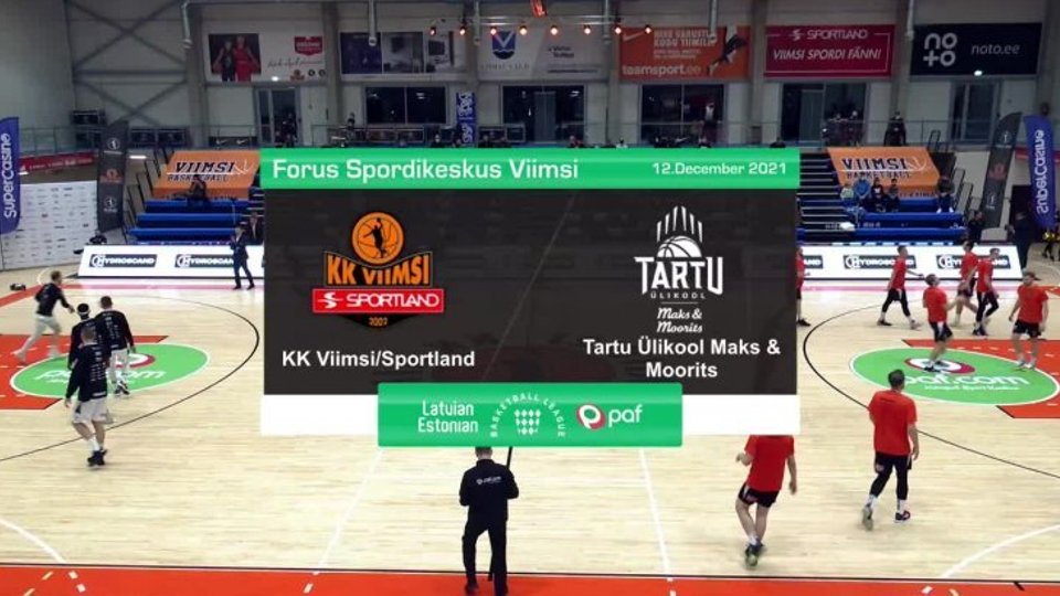 TÄISPIKKUSES | Korvpall: KK Viimsi/Sportland - Tartu Ülikool Maks & Moorits  - Delfi TV