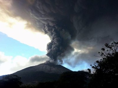 Vulkaan El Salvadoris.