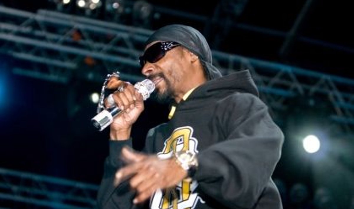 Snoop Dogg спел на Певческом поле в Таллинне - Бублик