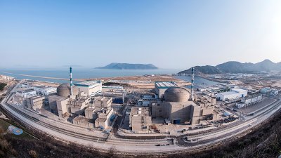 Китайская АЭС Тайшань с реакторами EPR. Фото: EDF Energy