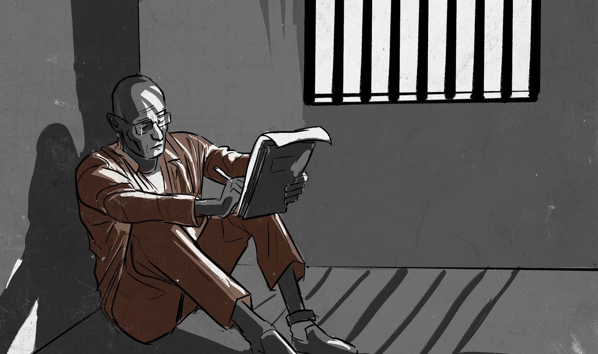 ISE OMA BLOGI EI LOE: Tartu vangla kinnipeetav Peeter Kangro kirjutab blogis oma elust vanglas, luuletab ja filosofeerib, jagab lugemissoovitusi. Ta ise internetti kasutada ei saa.