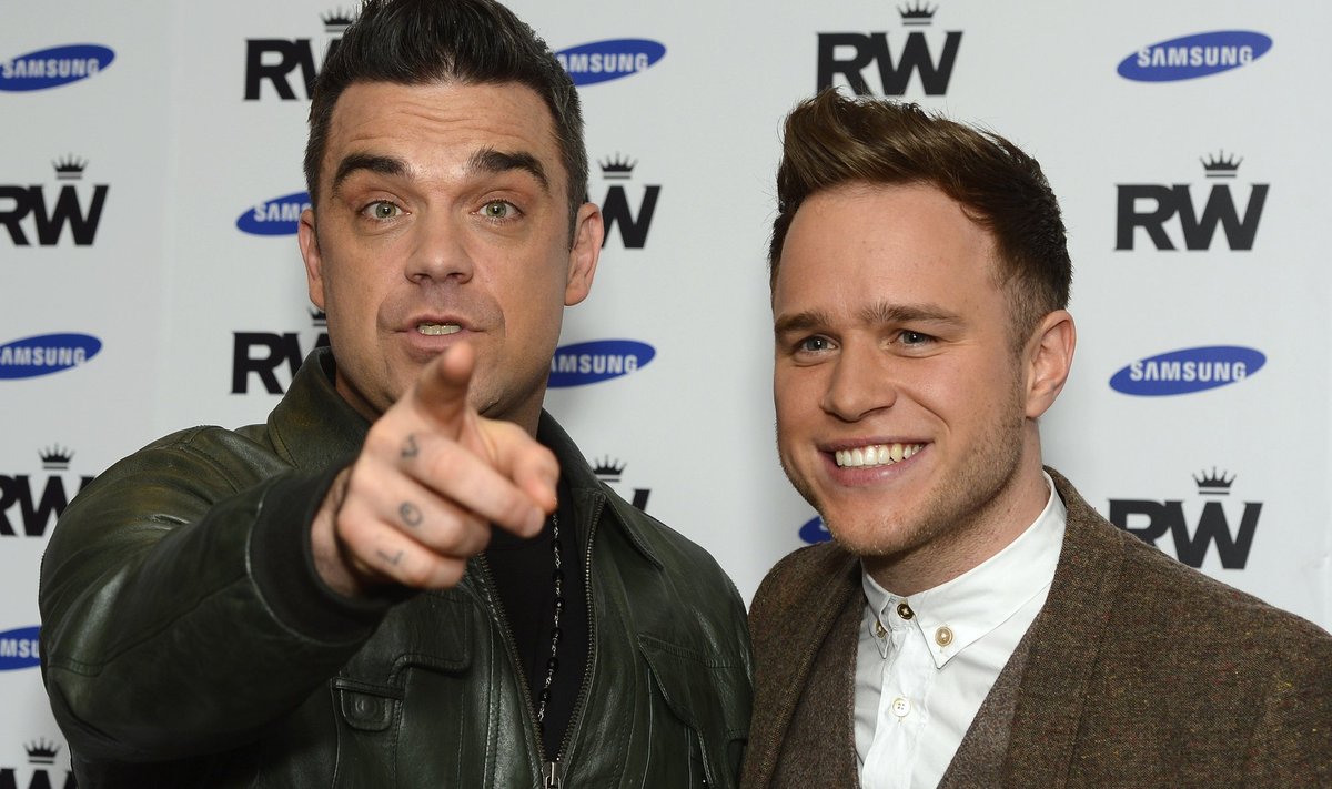 Robbie Williams ja Olly Murs