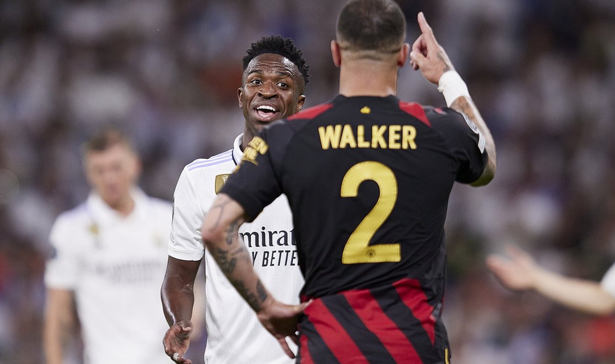 Vinicius jr ja Kyle Walker