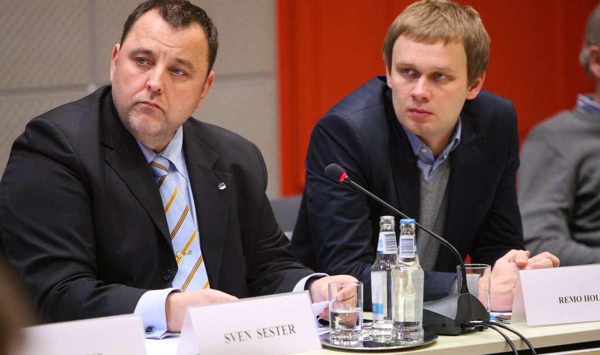 Rahanduskomisjonis on Ligi vastu üksmeelselt nii Sven Sester IRL-ist kui ka Remo Holsmer Reformierakonnast.