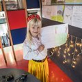 ФОТО и ВИДЕО: Проживающая во Франции маленькая Грета ходит в школу и в Эстонии