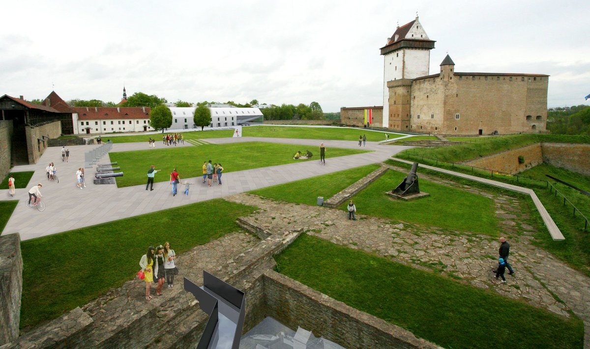 Narva Hermanni linnuse rekonstrueerimise plaan